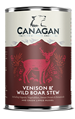 Canagan Venison & Wild Boar Stew blikvoer 400 gram